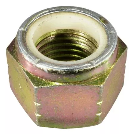 1-1/2 -6 Zinc Plated Grade 8 Steel Coarse Thread Lock Nuts (3 pcs.)