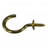 1-1/2 Inch Brass Shoulder Hooks - Durable And Versatile Hardware