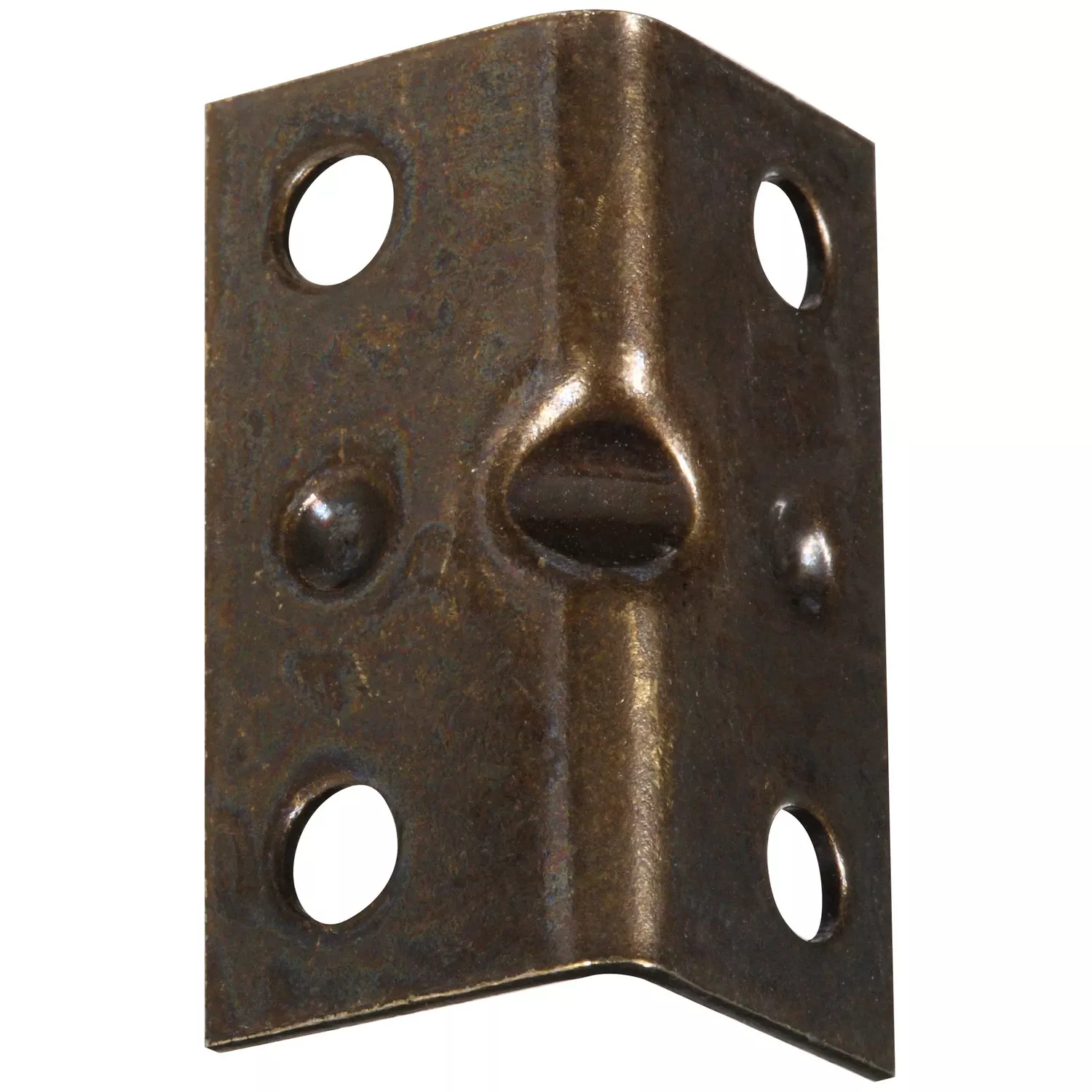 1-1/2 x 3/4 In. Antique Brass Corner Brace