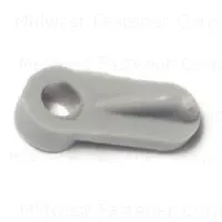 1/16Offset Gray Plastic Window Clips WCLP-068 (25 pcs.)