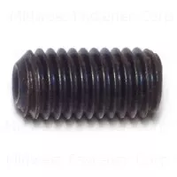 1/2-13 X 1 Black Oxide Coarse Socket Set Screws - Durable Fasteners For Various Applications