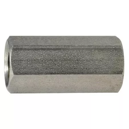1/2-20 Stainless Steel Fine Coupling Nuts - Durable And Corrosion Resistant
