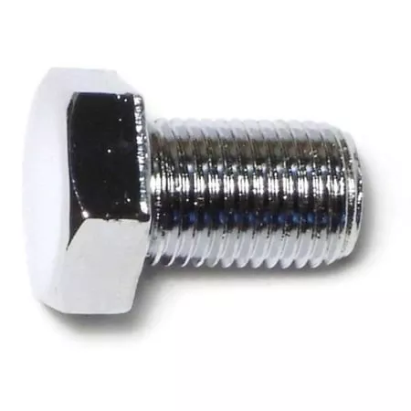 1/2 -20 x 3/4Chrome Plated Grade 5 Steel Fine Thread Hex Cap Screws (5 pcs.)