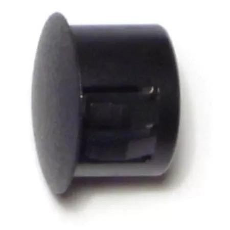 1/2Black Nylon Plastic Flush Head Hole Plugs HPN-051 (12 pcs.)