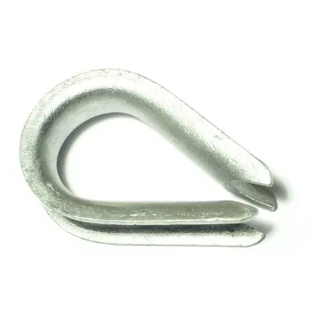 1/2Zinc Plated Steel Cable Thimbles CTS-130 (4 pcs.)