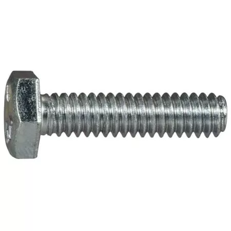 1/4-20 X 1 Zinc Plated Grade 5 Coarse Thread Hex Cap Screws