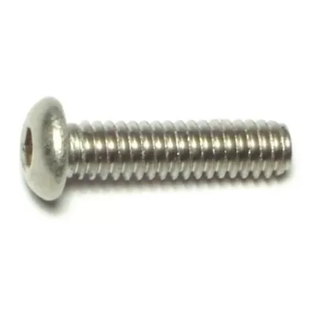 1/4 -20 x 118-8 Stainless Button Head Socket Cap Screws SCSBSS-180 (10 pcs.)