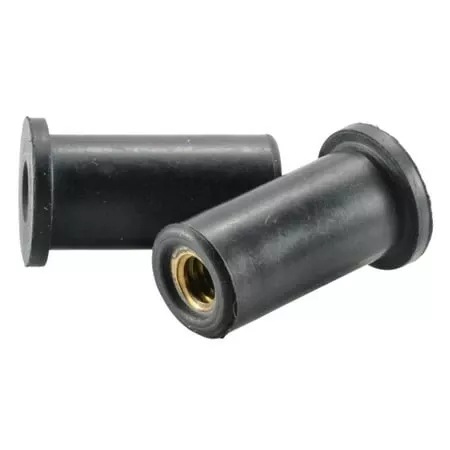 1/4 -20 x 1Rubber Coarse Thread Well Nuts WNR-064 (7 pcs.)