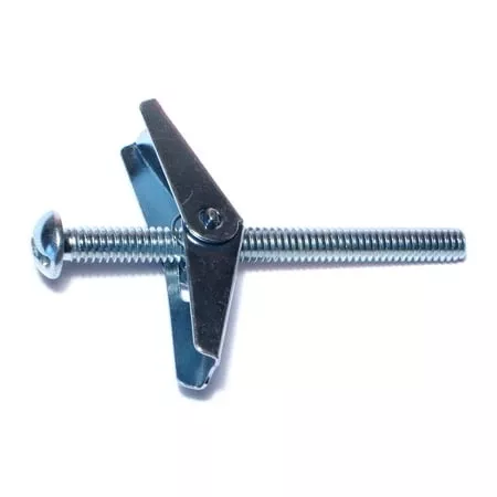 1/4 -20 x 3Zinc Slotten Round Toggle Bolts (10 pcs.)