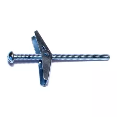 1/4 -20 x 4Zinc Slotten Round Toggle Bolts (10 pcs.)