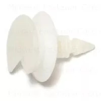 1/4 Inch Hole White General Motors Door Panel Retainers - Durable And Reliable
