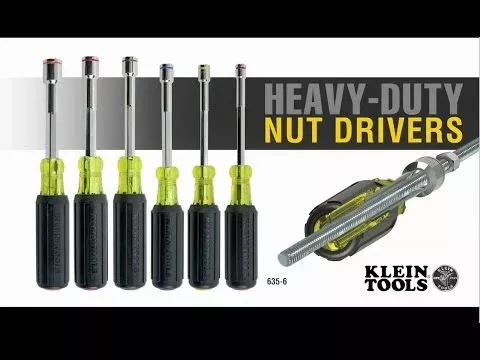 1/4-Inch Nut Driver, Magnetic Tip, 4-Inch Shaft