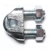 1/4 Inch Zinc Wire Rope Clips - Durable And Reliable Fasteners For Various Applications