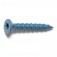 1/4 X 1-3/4 Blue Ruspert Torquemaster Star Flat Masonry Screws - Durable Fasteners