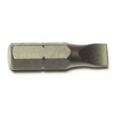 1/4" X 1" No. 4 Slotted Power Screwdriver Bits - Pdb-049