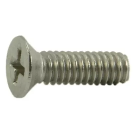 #1-72 x 1/418-8 Stainless Phillips Flat Mini Machine Screws MSFSS-122 (25 pcs.)