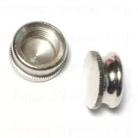 1/8 Inch Female Iron Pipe Nickel Bracket Caps - Durable And Reliable