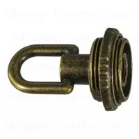 1/8 Inch Fip Antique Brass Loops For Decorative Applications