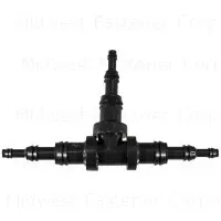 1/8 X 1/4 X 3/8 Nylon Universal Breakaway Tee Connectors - Durable And Versatile