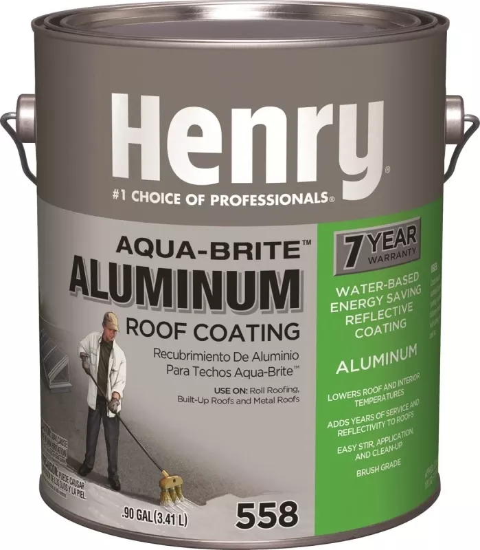 1-Gallon 558 Aluminum Roof Coating