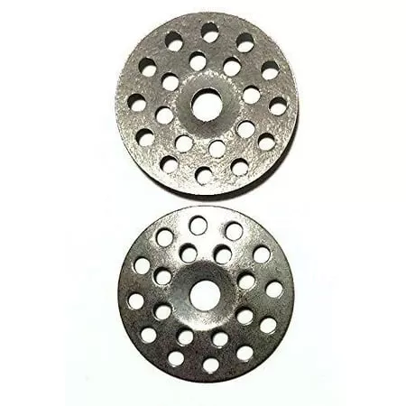 1 Inch Zinc Plated Steel Ceiling Buttons For Plaster And Drywall