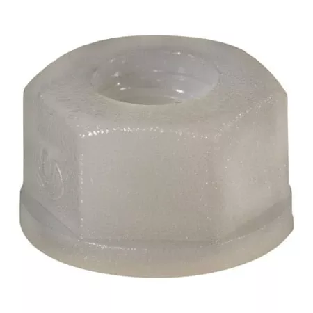 #10-24 Nylon Plastic Coarse Thread Lock Nuts LNN-070 (10 pcs.)