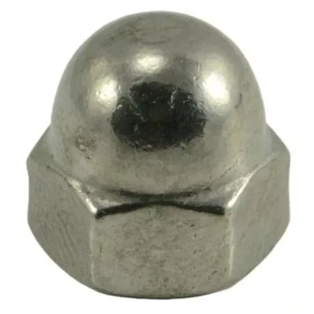 #10-24 Stainless Steel Acorn Cap Nuts - 18-8 Coarse Thread - Durable Fasteners
