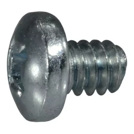 #10-24 x 1/4Zinc Phillips Pan Head Machine Screws (100 pcs.)