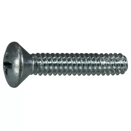 #10-24 x 1Phillips Oval Head Thread Cutting Screws TCSOS-126 (18 pcs.)