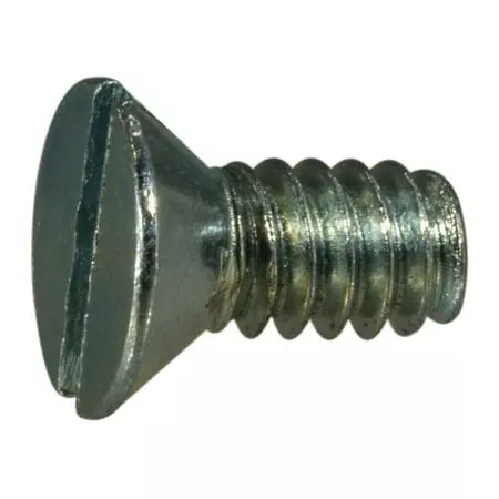 #10-24 x 3/8Zinc Slotted Flat Head Machine Screws MSCFS-264 (39 pcs.)
