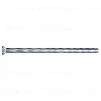 10-24 X 4-1/2 Zinc Phillips Flat Machine Screws - Durable Fasteners For Various Applications