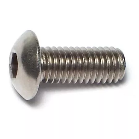 #10-32 x 1/218-8 Stainless Button Head Socket Cap Screws (24 pcs.)