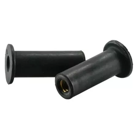 #10-32 x 1Rubber Fine Thread Well Nuts WNR-052 (12 pcs.)