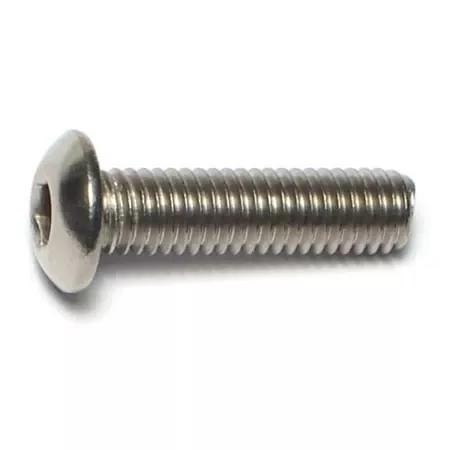 #10-32 x 3/418-8 Stainless Button Socket Cap Screws SCSBSS-123 (20 pcs.)