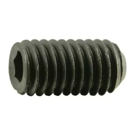 10-32 X 3/8 Steel Fine Thread Hex Socket Headless Set Screws - Pack Of 10