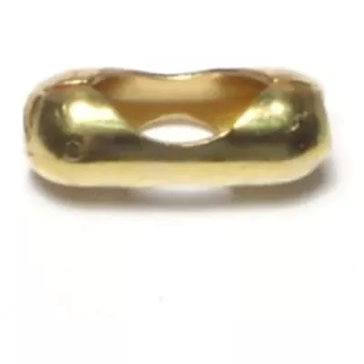 #10 Solid Brass Ball Chain Connectors - 3/16 Inch - Durable And Reliable