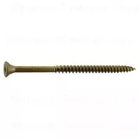 10 X 3-1/2 Inch Tan Phillips Deck Screws - Durable Fasteners For Outdoor Projects