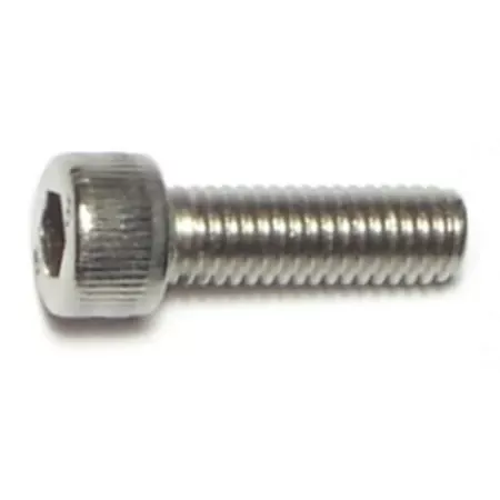 #10 x 5/8Stainless Knurled Head Hex Socket Cap Screw SCSSSS-210 (10 pcs.)