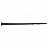 #10 X 6 Black Phosphate Coarse Thread Phillips Bugle Head Drywall Screws