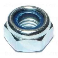 10mm-1.50 Zinc Metric Coarse Lock Nuts - Durable Fasteners For Secure Applications