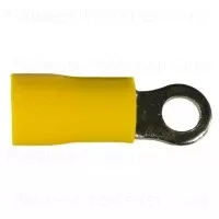 12-10 Gauge Insulated Ring Terminals - Durable Electrical Connectors For Secure Connections