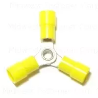 12-10 Gauge Three-way Butt Connectors - Durable Electrical Connectors For Reliable Connections