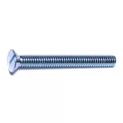 #12-24 x 2Zinc Slotted Flat Head Machine Screws MSCFS-453 (20 pcs.)