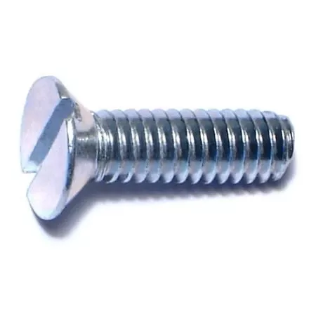 #12-24 x 3/4Zinc Slotted Flat Head Machine Screws MSCFS-441 (30 pcs.)