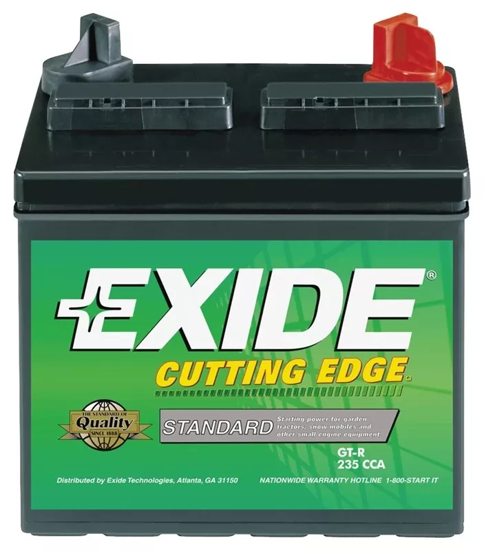 12-Volt Cutting Edge Lawn Tractor Battery, Right Side, 235 Amps