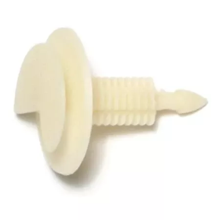 15/16x 5/16x 15/16White Plastic Trim Panel Retainers (12 pcs.)