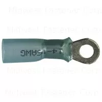 16-14 Gauge Heat Shrink Ring Terminals - Durable Electrical Connectors For Secure Connections