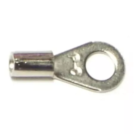 16-14 Gauge Uninsulated Ring Terminals For #8 Connections
