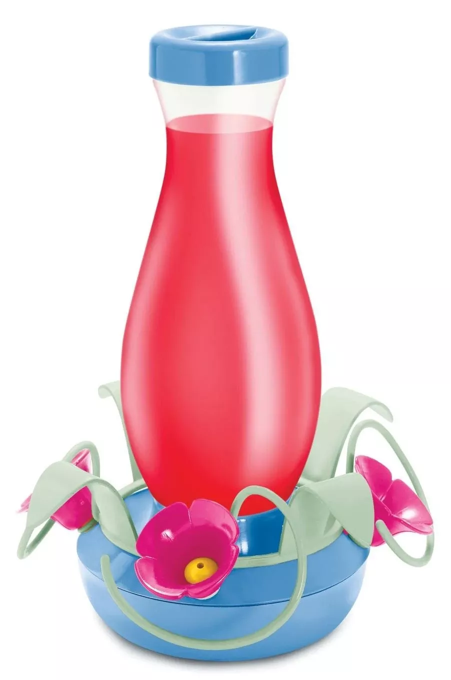 16 Ounce Hummingbird Feeder With Easy Fill Design And Nectar Capacity