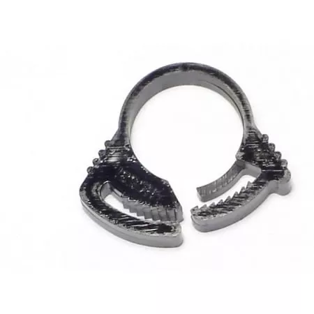 17/32Nylon Plastic Hose Clamps HCN-107 (10 pcs.)